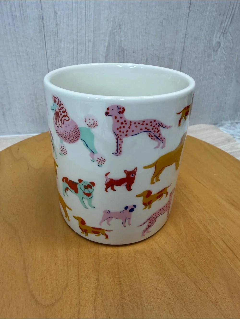Parker Lane ~ Dog Person Ceramic Mug - Colorful Dog Illustrations Dog Lover